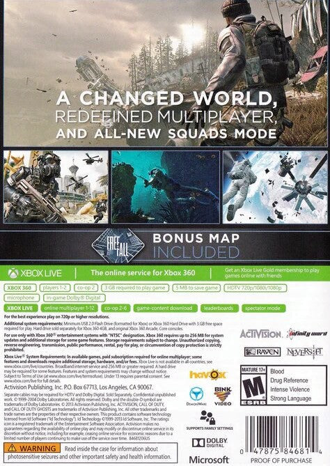 Call of Duty: Ghosts [2 Discs]