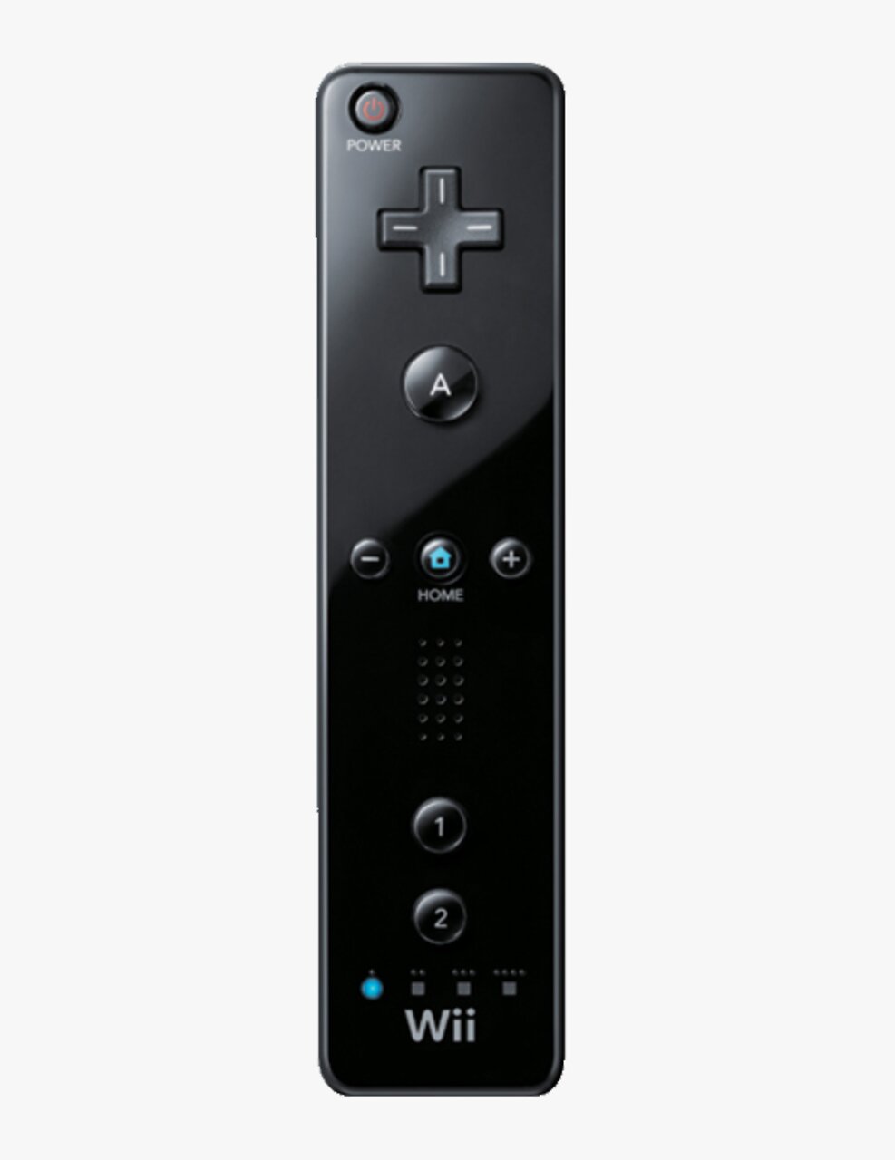 Wii Remote Controller (Non MotionPlus) - Black