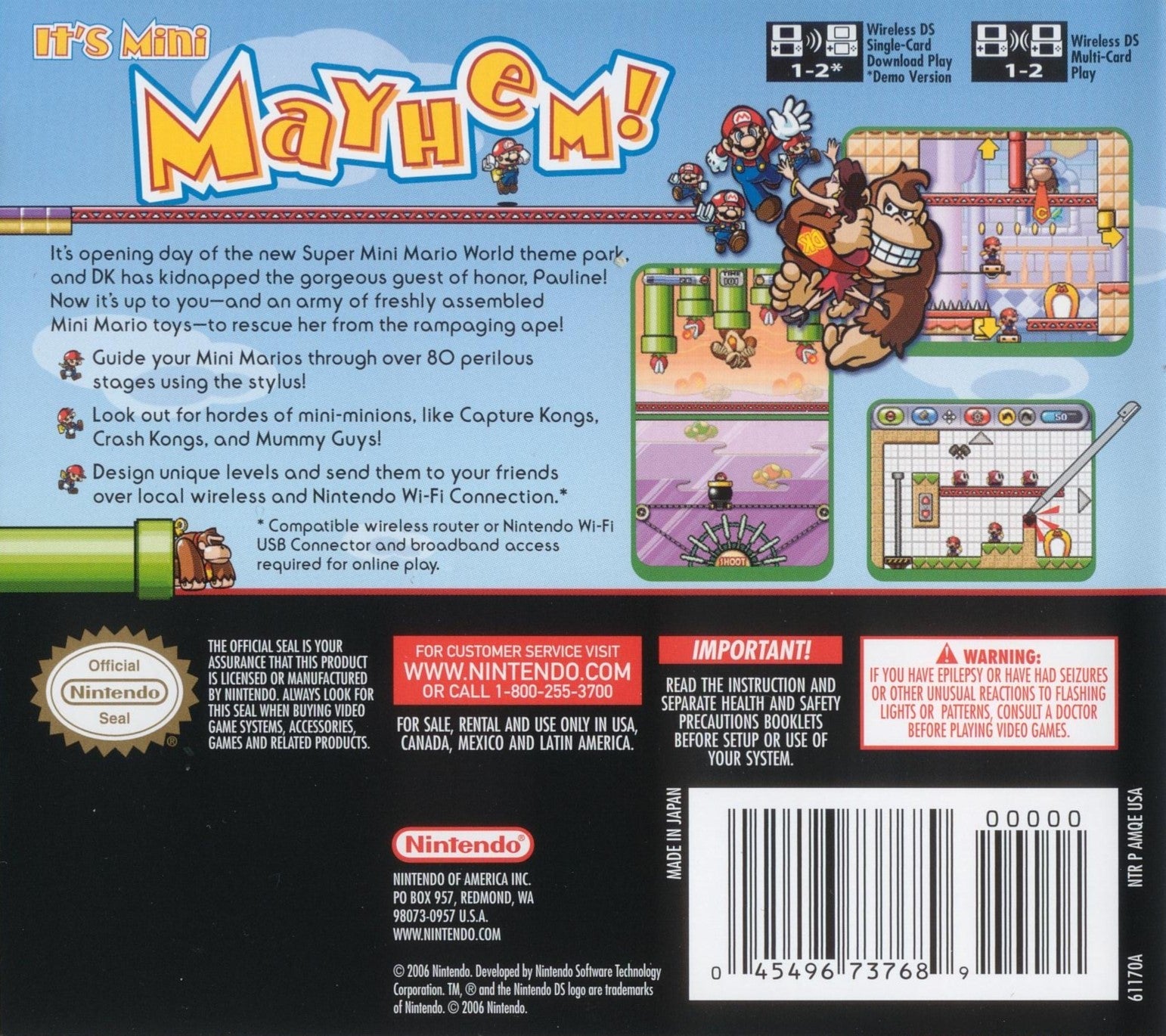 Mario vs. Donkey Kong 2: March of the Minis
