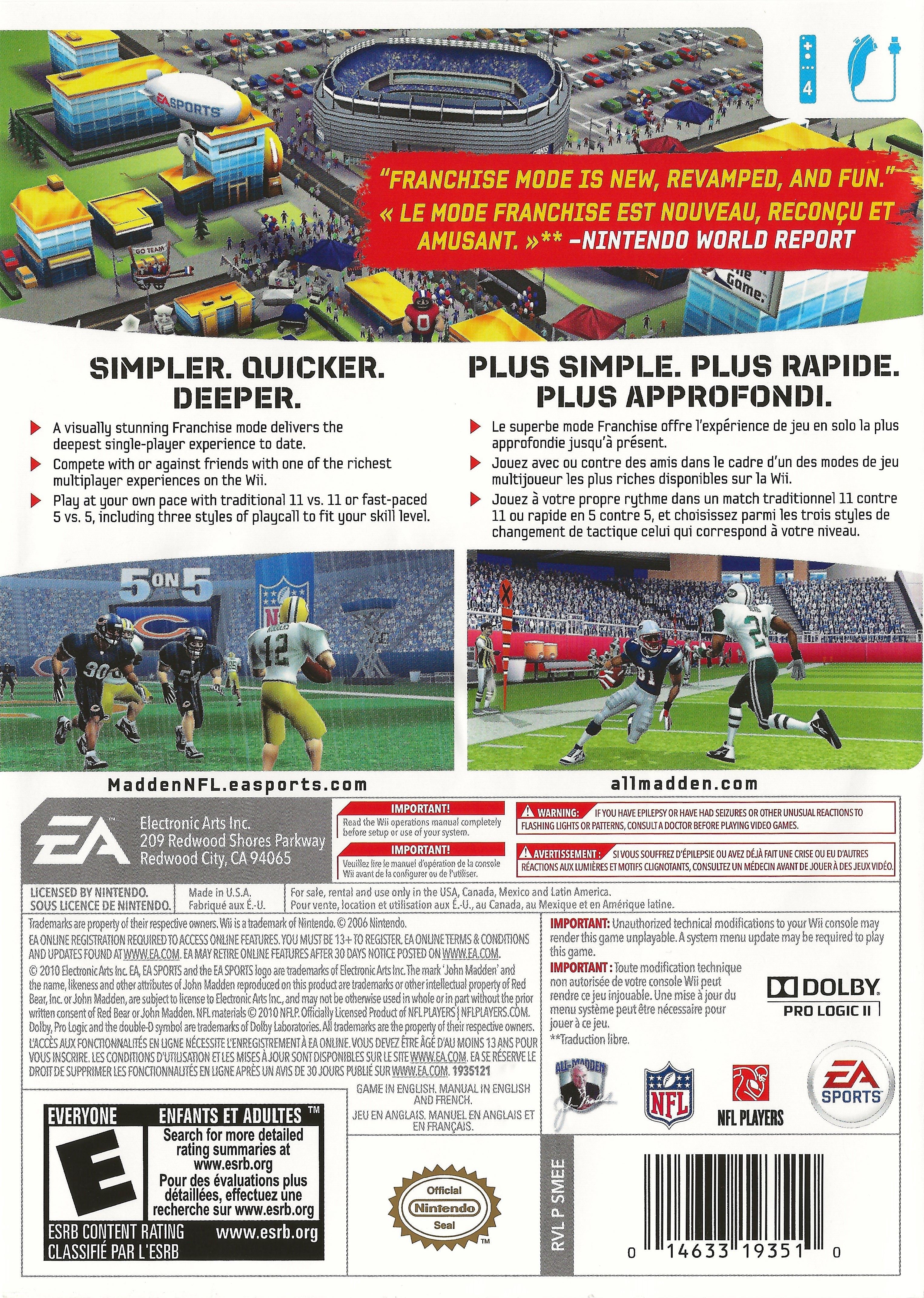 Madden NFL 11